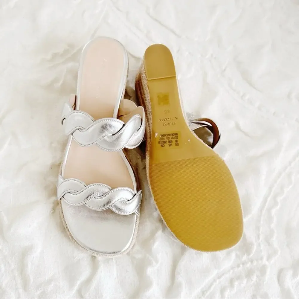 Stuart Weitzman Twist Espadrille
Wedge Sandal Size 8.5 - Picture 11 of 11